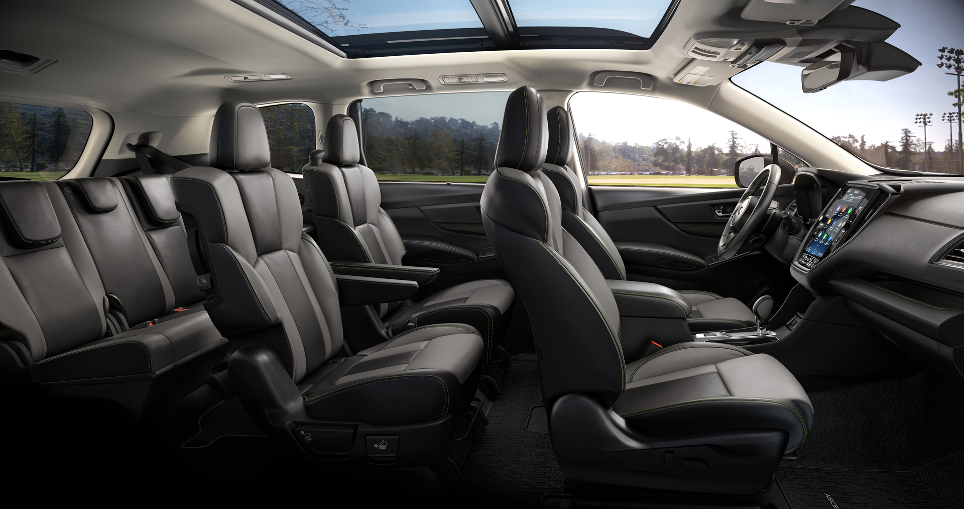 2025 Subaru Ascent Onyx Edition 7 Passenger Shown in Gray StarTex