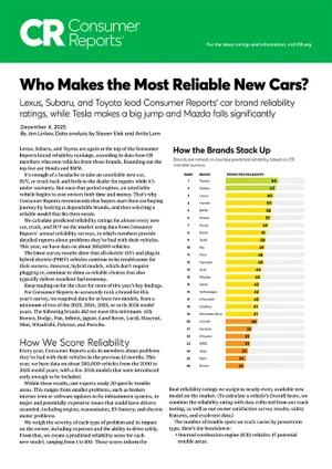 Who Makes the Most Reliable Cars | Tonkin Subaru in The Dalles OR